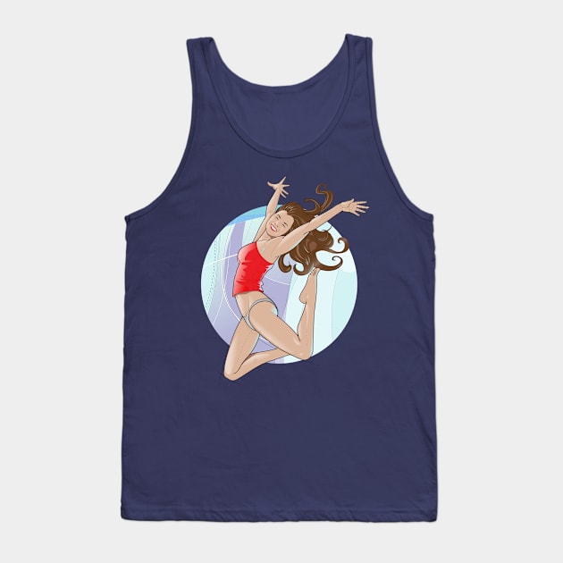 Jumping Tank Top by HectorGomez